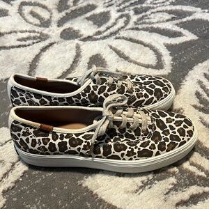 Keds cheetah print. Like new.
